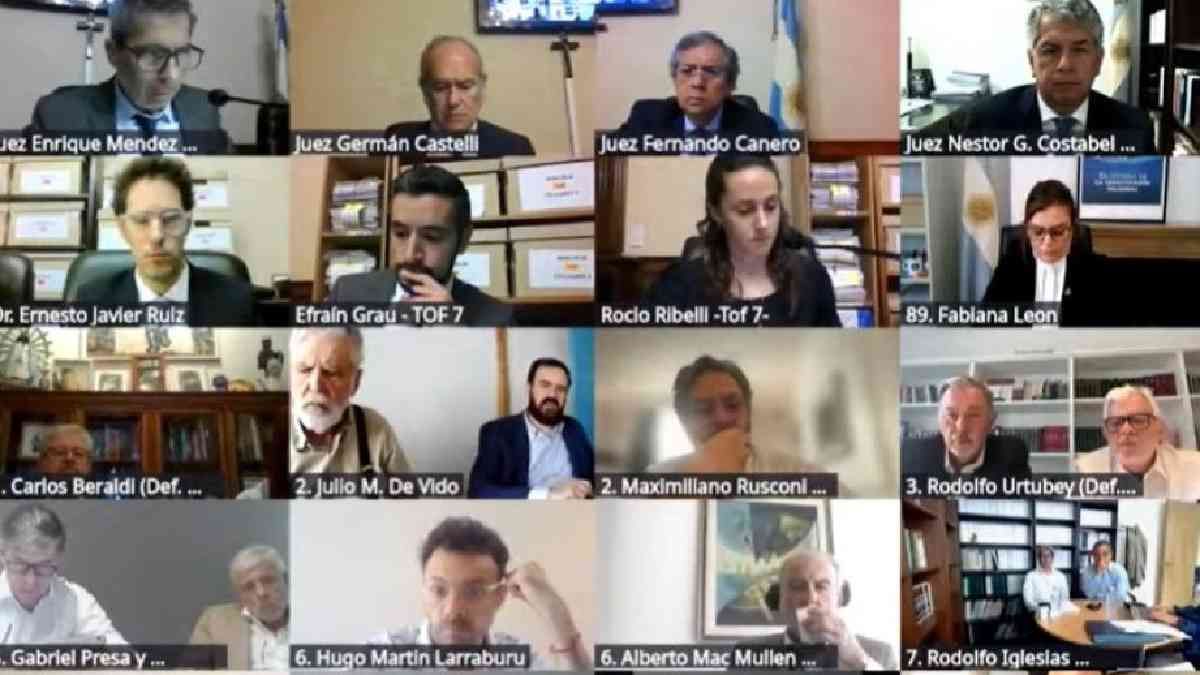 Audiencias de la Causa Cuadernos