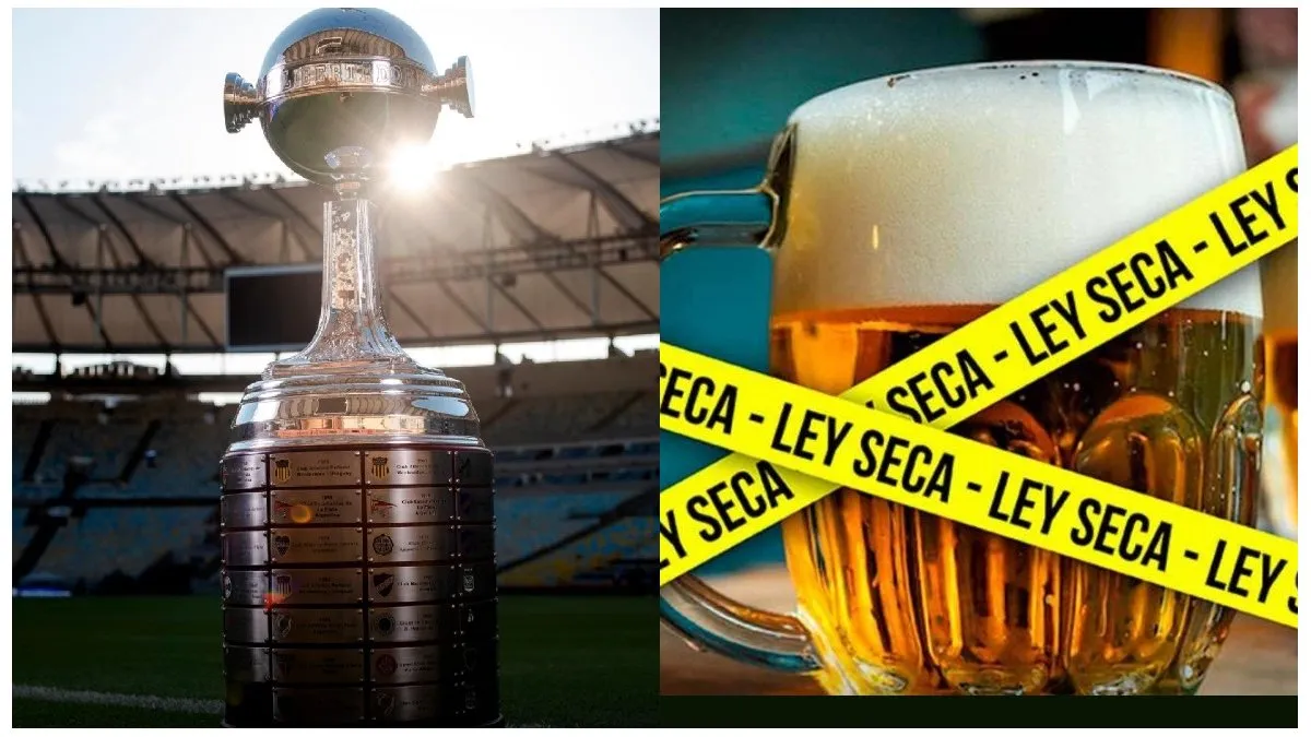 Ley Seca para la Copa Libertadores.