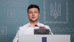 Zelenski también criticó a Alemania por sus dudas a la hora de aplicar sanciones a Rusia.