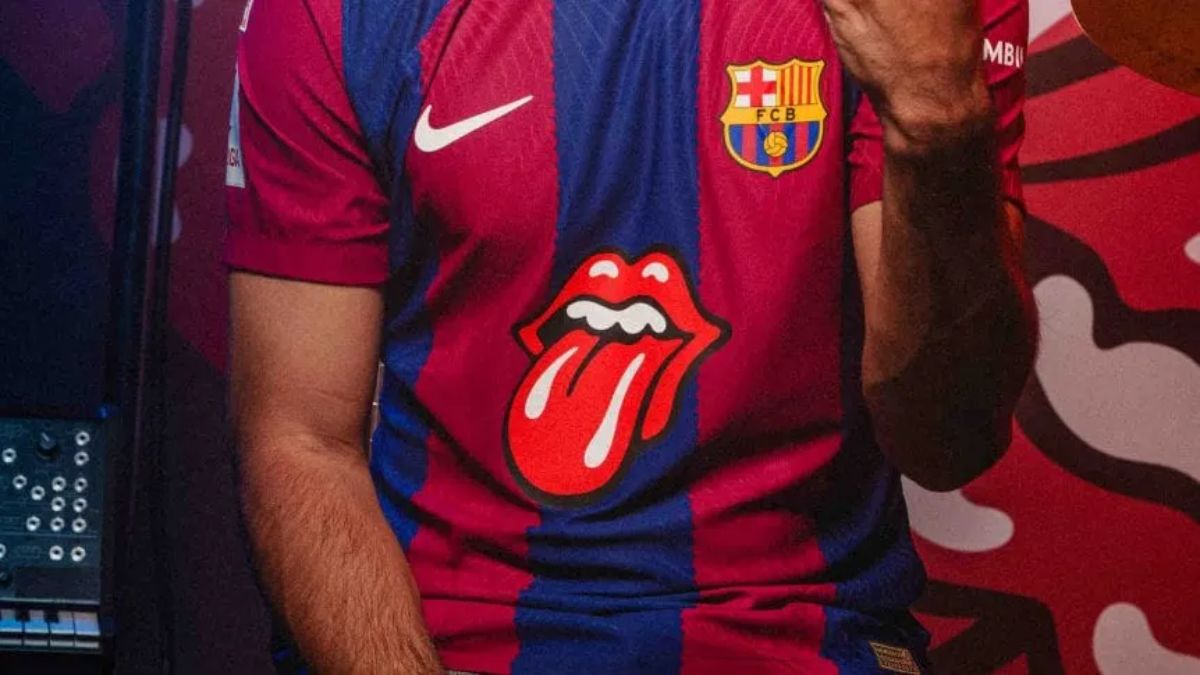 FC Barcelona: El Barça jugará contra el Real Madrid con el logo de los  Rolling Stones en la camiseta