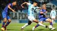 Gimnasia de Jujuy vs Güemes - Imagen de archivo