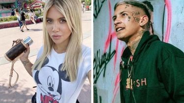 Wanda Nara comaprtió un video escuchando el nuevo tema e L-Gante, y el joven artista le respondió.