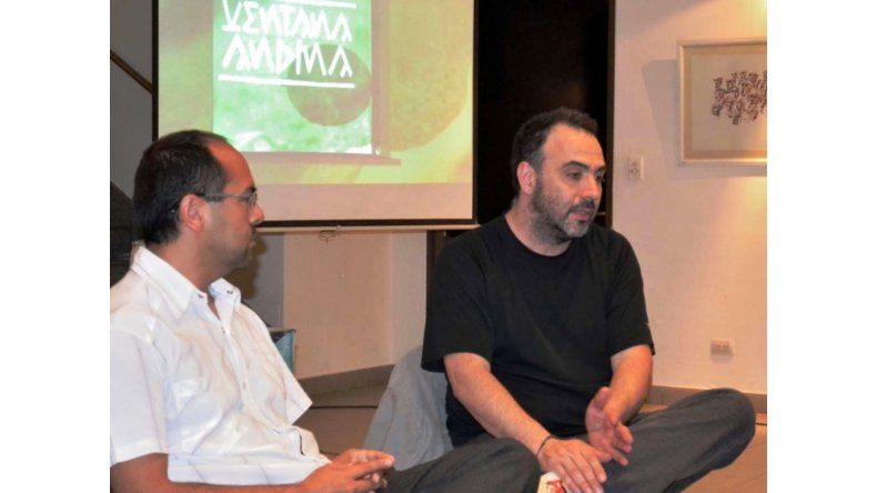 Caetano con Gonzalo Morales