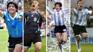 Los mejores goles de la Selección Argentina en Mundiales