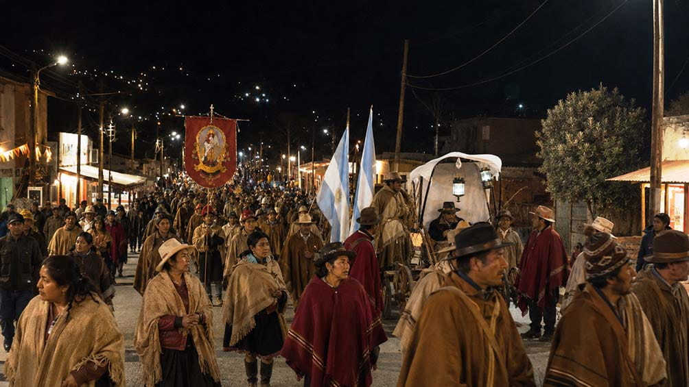 Marcha Evocativa en Tilcara