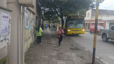 Choque en el centro de San Salvador de Jujuy: hay tránsito demorado en Belgrano y Bustamante