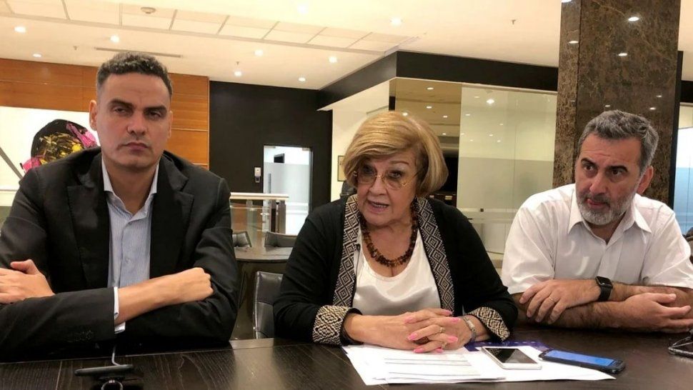 El equipo de la Comision Interamericana de Derechos Humanos varado en Panam&aacute;.&nbsp;