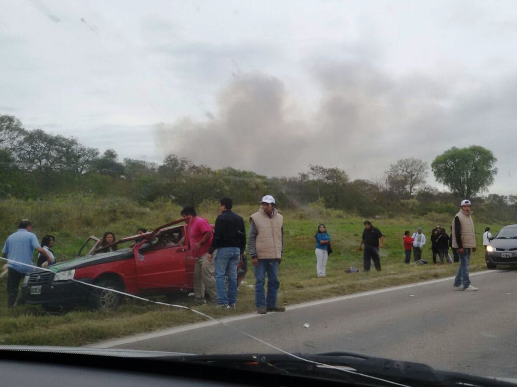 Accidente en la ruta 34