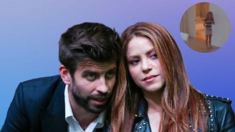 Periodista viralizó un video de Piqué golpeando a Shakira con una pelota.&nbsp;