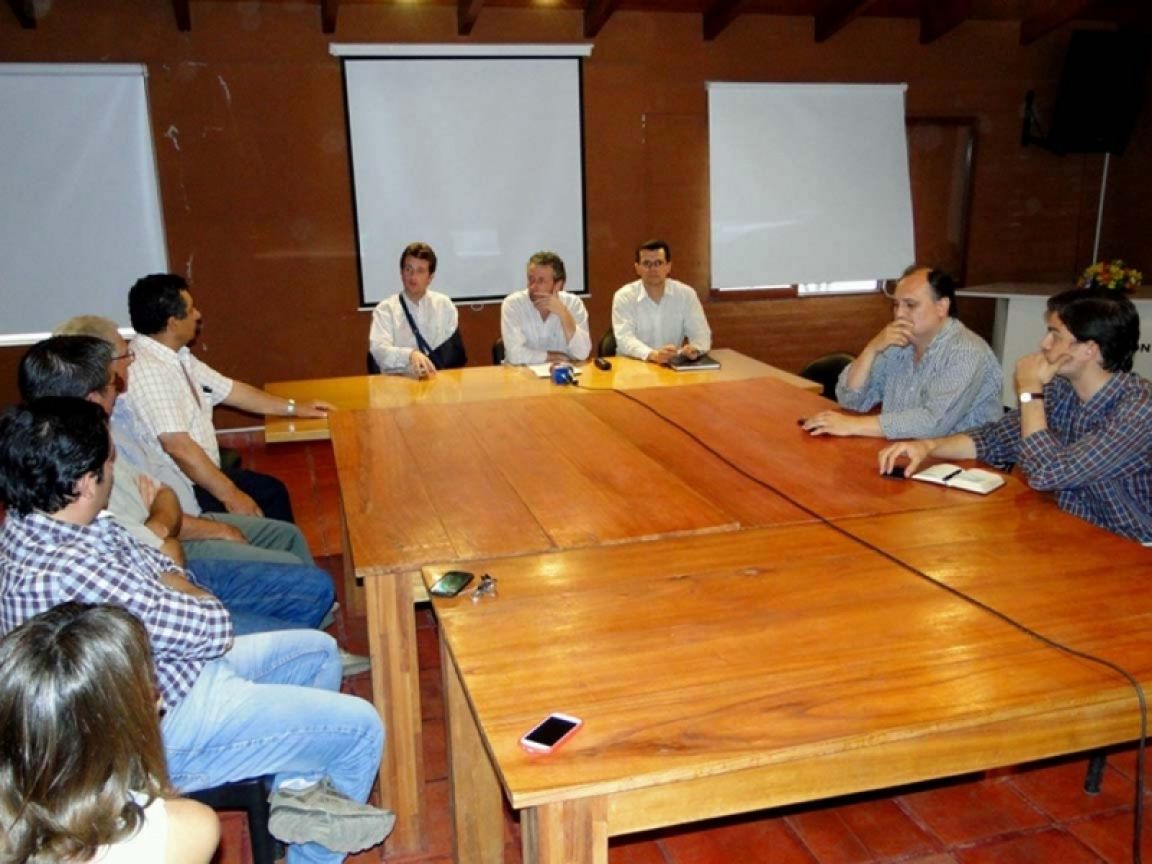 Reunión con productores