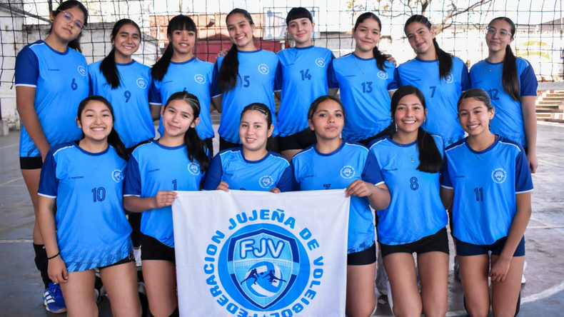 Seleccionado Femenino Sub 14 Voley Jujuy