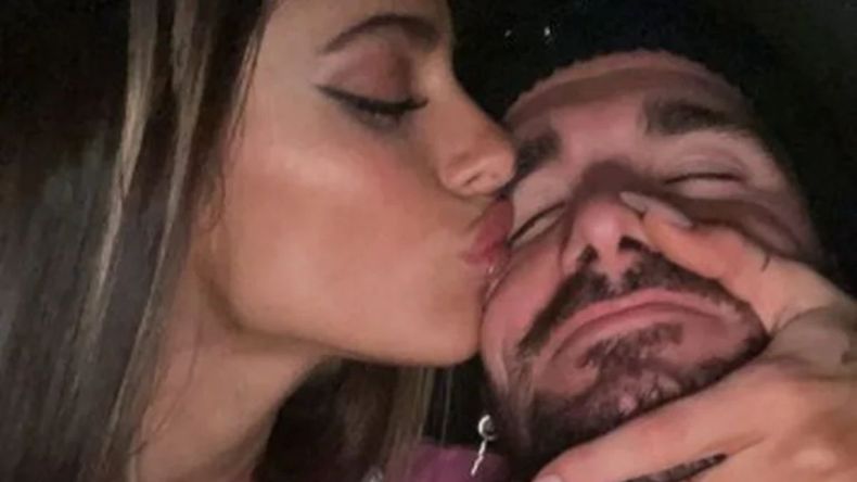 Rodrigo de Paul posteó una foto con Tini.