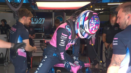Franco Colapinto tuvo que abandonar el Gran Premio de Silverstone.