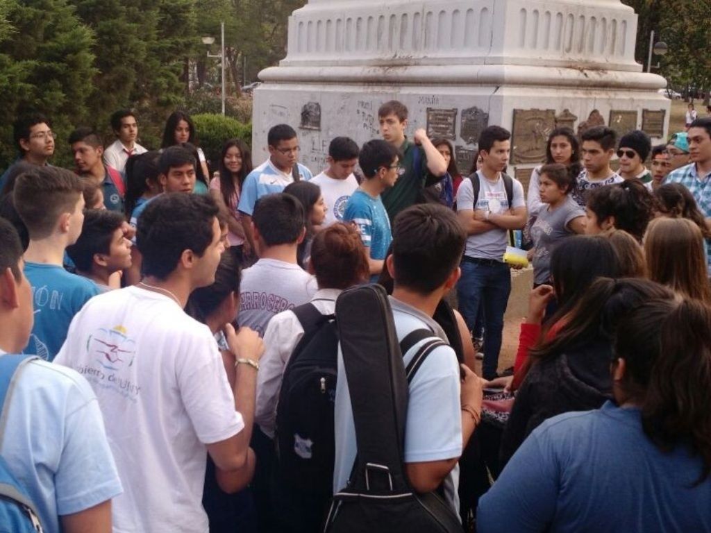 Comisión Estudiantil y carroceros