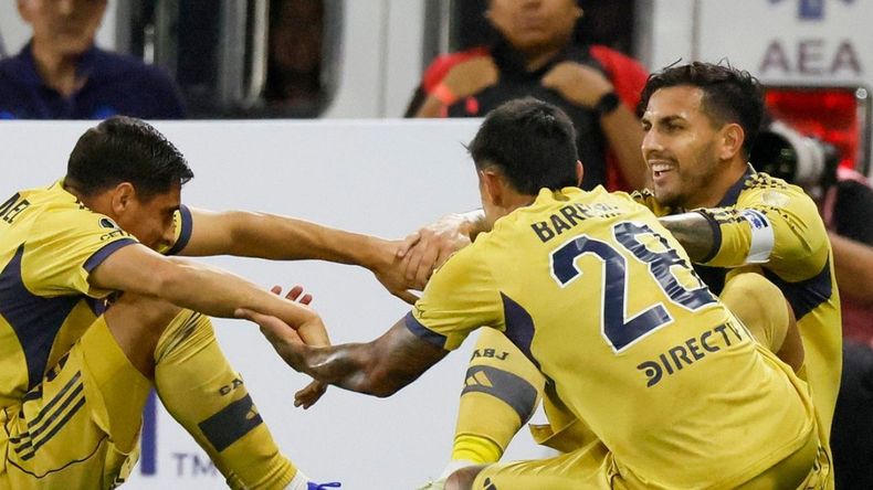 Boca Juniors le ganó por 2 a 1 a Universidad Católica de Chile en su debut en la Copa Libertadores