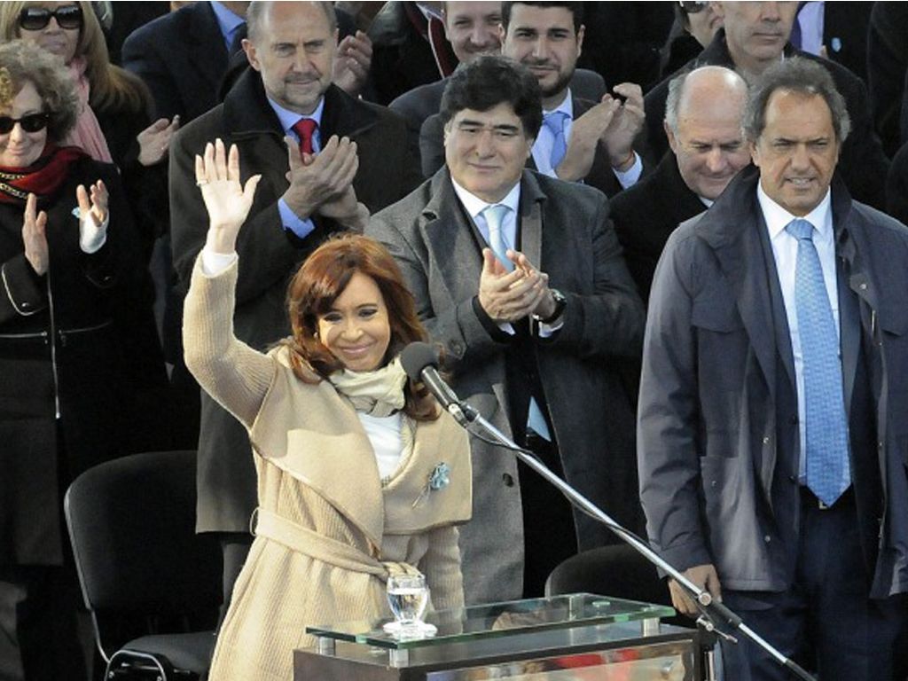 Cristina en la Pampa