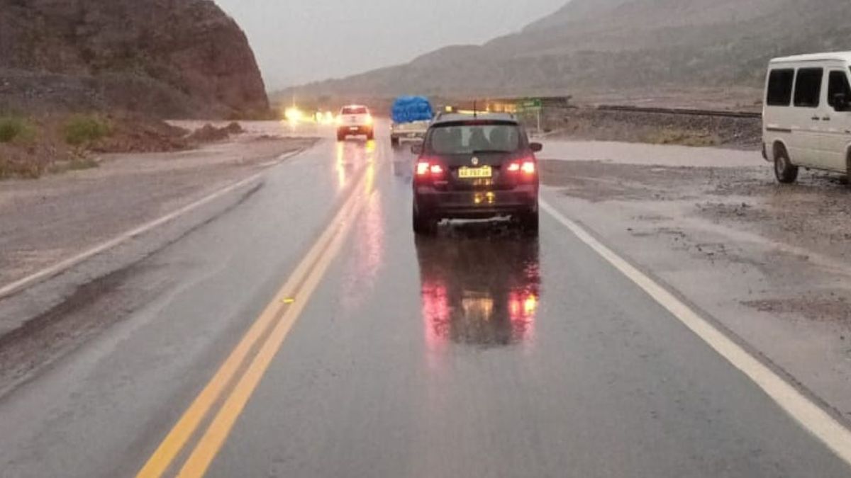 se normalizó el paso que estaba cortado en la Posta de Hornillos