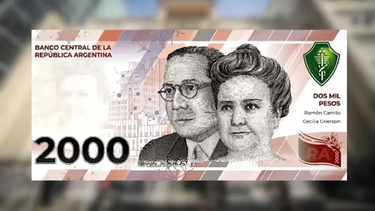 El Banco Central difundió las medidas de seguridad del billete de $2000.