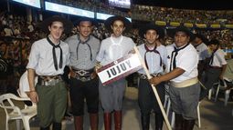 Delegación jujeña en el festival de Jesús María.