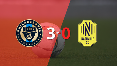 Philadelphia Union goleó 3-0 a Nashville SC con triplete de Daniel Gazdag