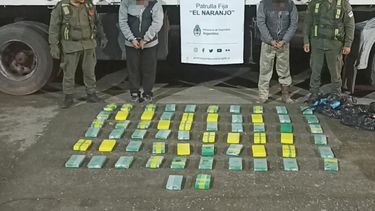 Camión con 65 kilos de cocaína&nbsp;