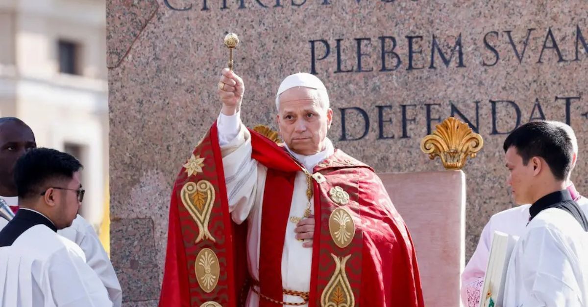 El papa León XlV presidió el Domingo de Ramos