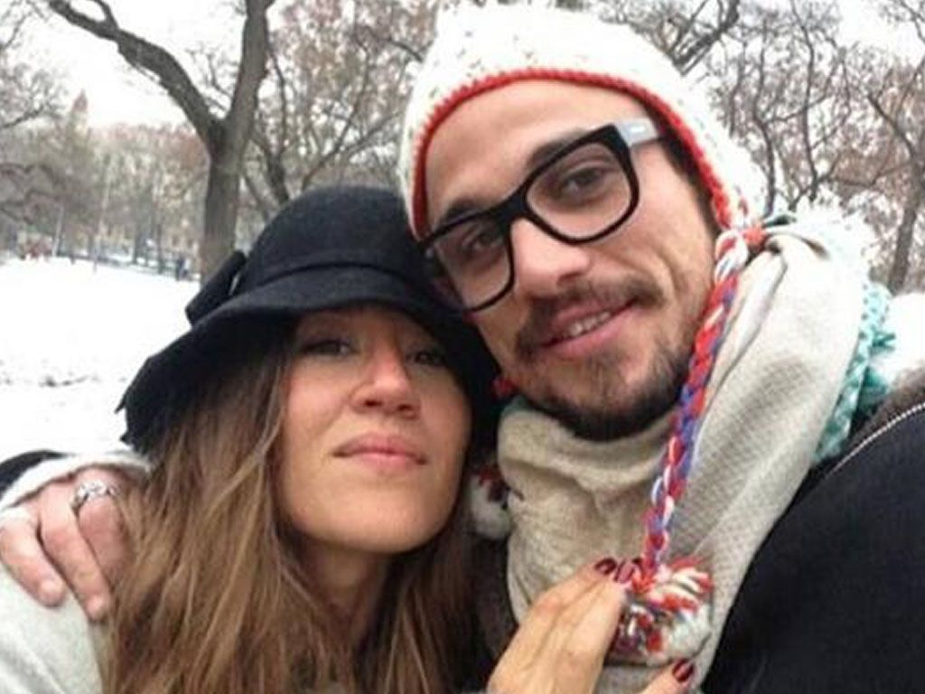 Jimena Baron y Daniel Osvaldo