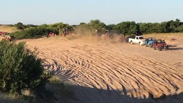 Tragedia sobre ruedas en Villa Gesell.