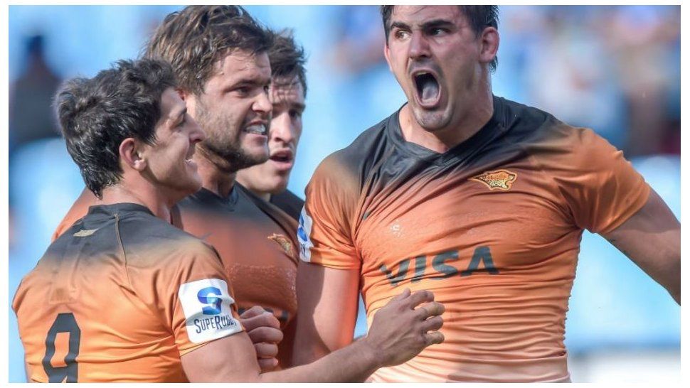 los jaguares vencieron a brumbies