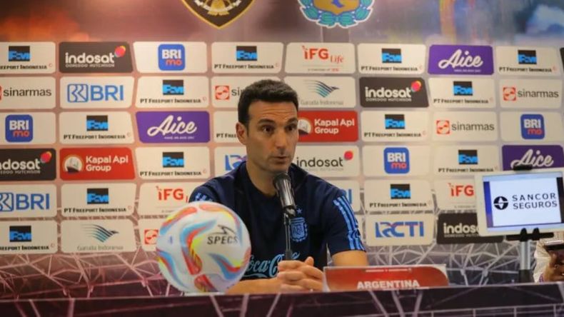 Conferencia de prensa de Lionel Scaloni