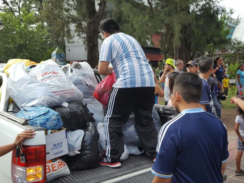 Donaciones para Volcán y Tumbaya