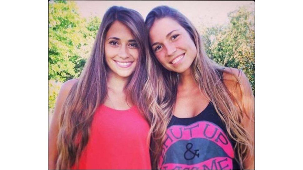 Antonella y su amiga