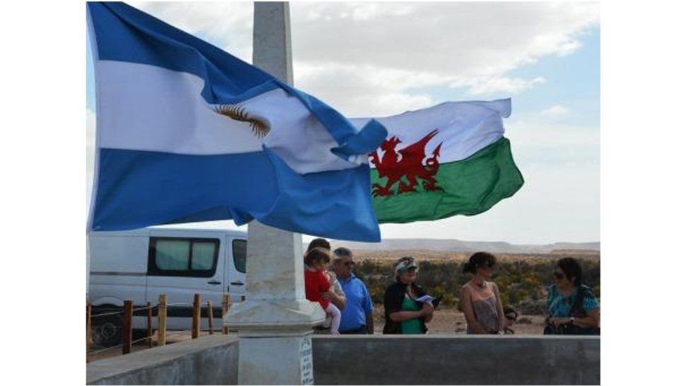 Acto homenaje en Chubut