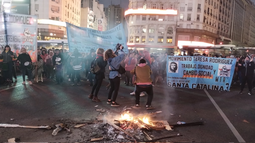 Manifestación en Buenos Aires.