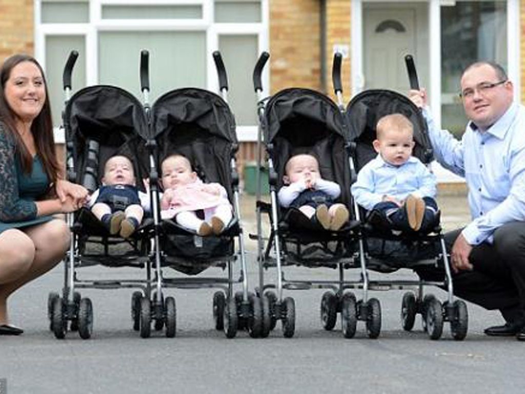 4 hijos en 9 meses