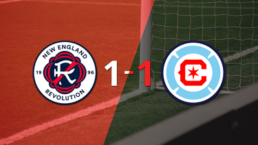New England Revolution y Chicago Fire se repartieron los puntos en un 1 a 1