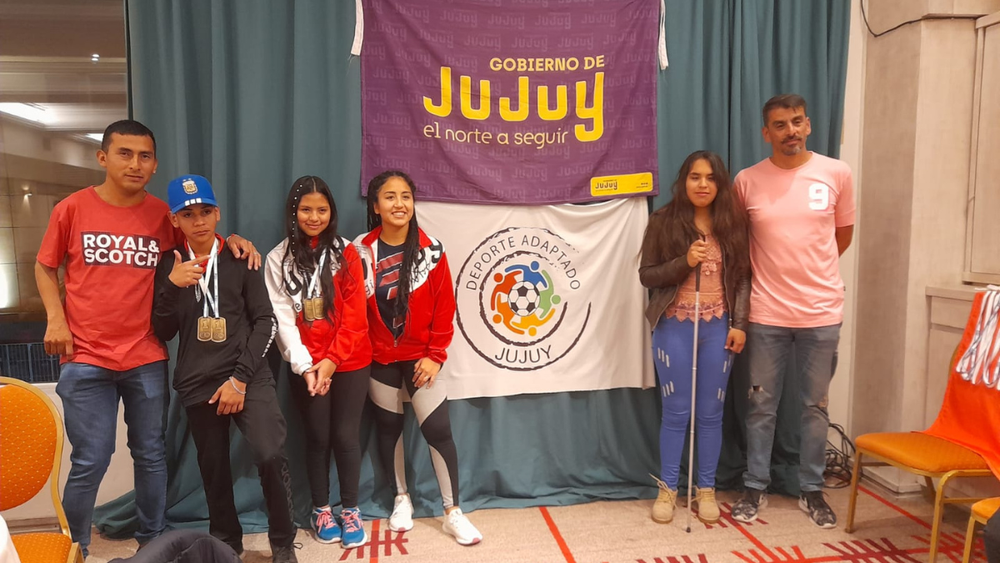 Deporte adaptado en los Juegos Evita.