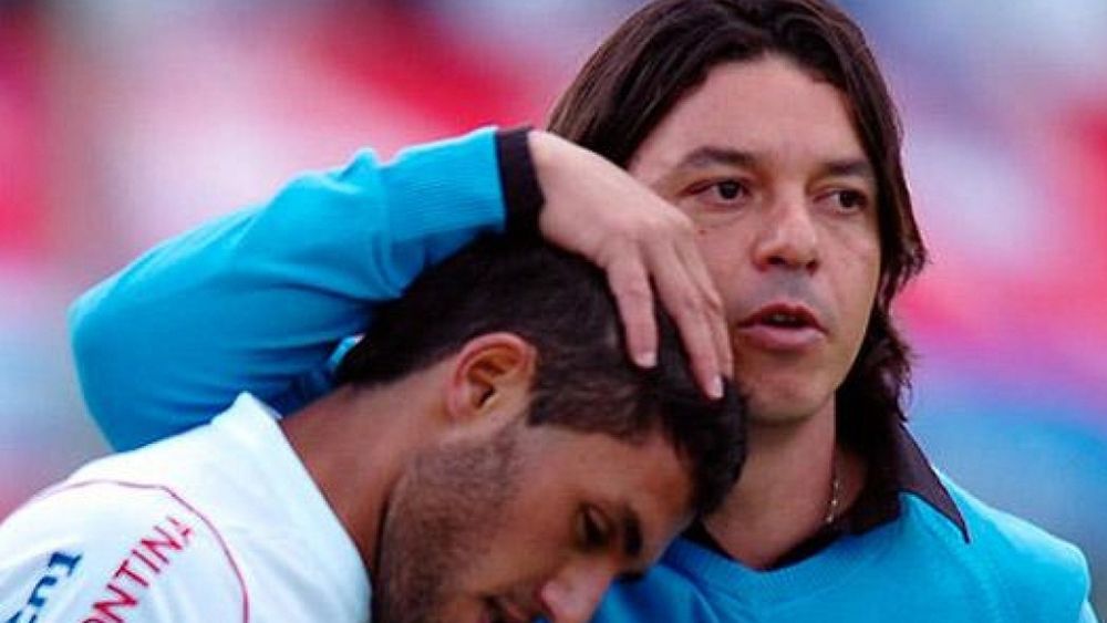Viudez junto a Gallardo en Nacional