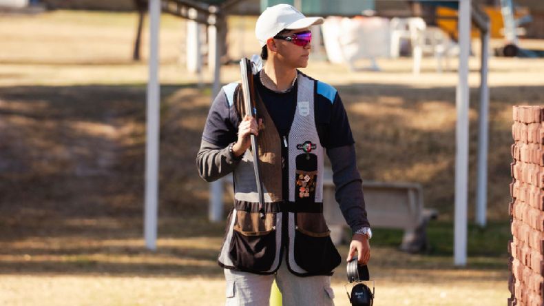 Nicolás Clady al Mundial de Tiro en Grecia