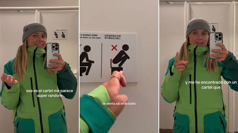 Una señal inesperada generó confusión en una viajera sevillana que decidió compartir su reacción en las redes sociales.