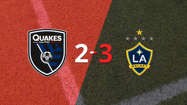 LA Galaxy vence a San José Earthquakes 3-2 en el clásico de California