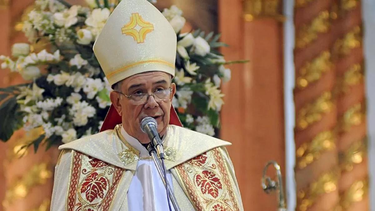 Alfredo Zecca, ex arzobispo de Tucumán.