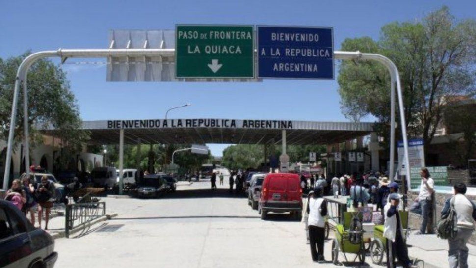 Frontera en La Quiaca.