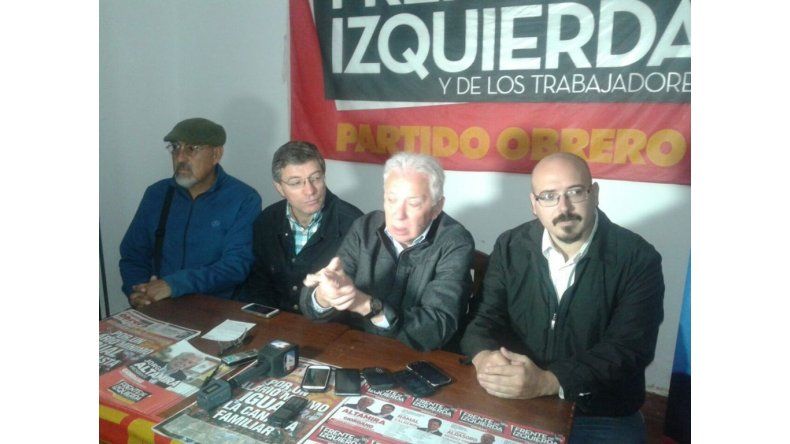 Altamira en conferencia de prensa