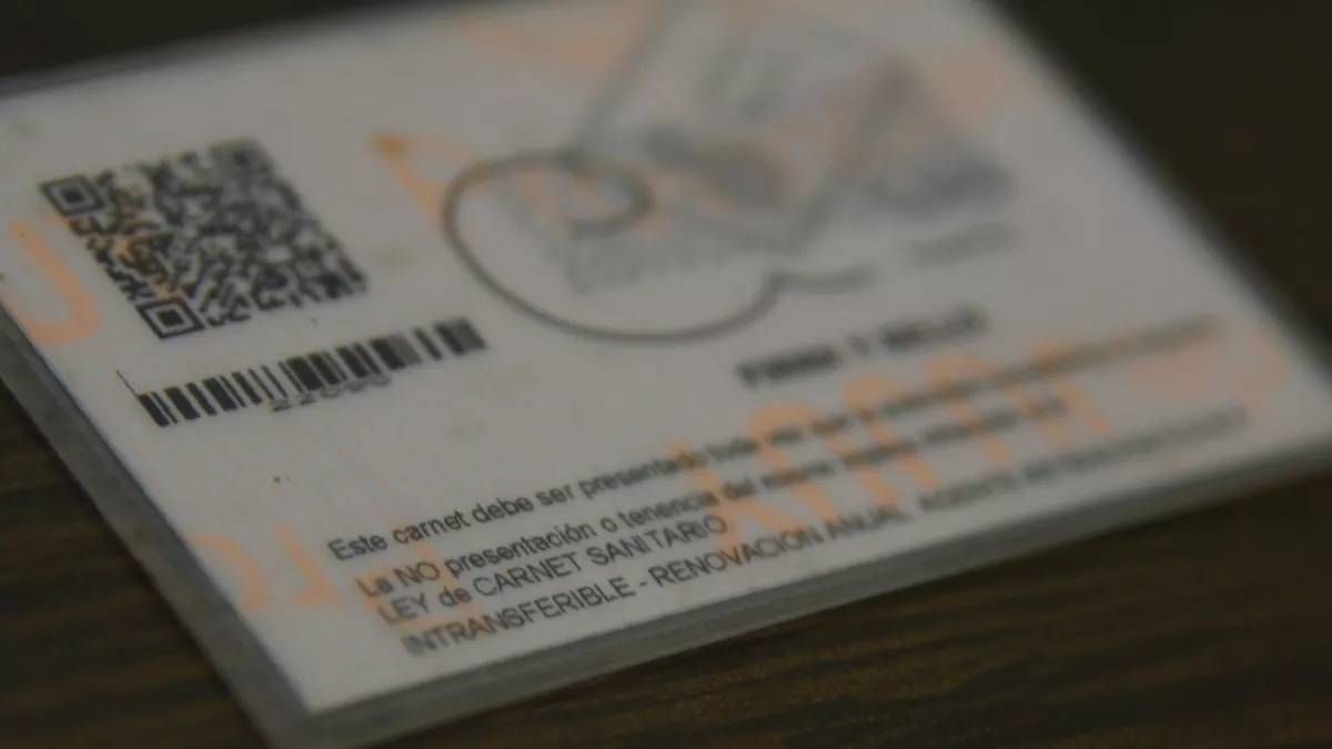 El carnet sanitario ya se puede gestionar en La Quiaca: cómo se hace
