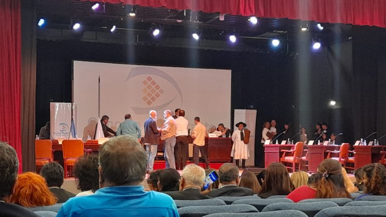 Acto de asunción de Raúl Jorge Acto de asunción de Raúl Jorge