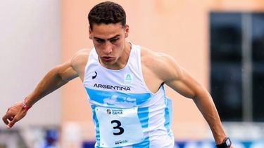 Quién es Franco Florio, el atleta que rompió un récord nacional.&nbsp;