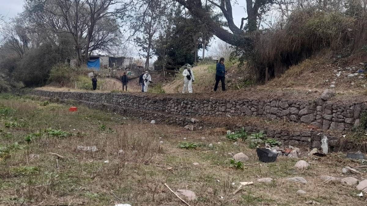realizan rastrillajes en distintas zonas de alto comedero por el presunto asesino serial