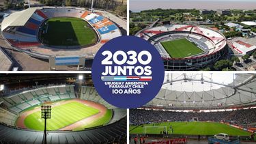 Posibles estadios argentinos para la candidatura del Mundial 2030.