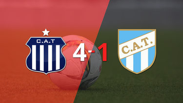 Talleres goleó 4-1 a Atlético Tucumán con triplete de Federico Girotti